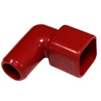 Переходник угловой для квадратной трубы 22х22 мм на Ø 22 мм