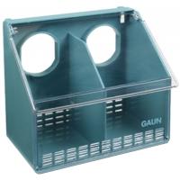 Кормушка для голубей 2 секции, пластик