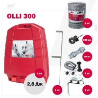 Комплект электропастуха Olli для овец 220В на 500 м с пружинной калиткой