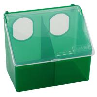 Кормушка для голубей ECO Recycled 2 секции, пластик