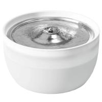 Автопоилка фонтан Petwant W8, 3 л, нержавеющая сталь, для кошек и собак, белая