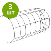 Кормушка для сена, горизонтальная загрузка, 32х18х12 см, комплект 3 шт.