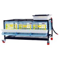 Клетка Comfortplast для перепелов с яйцесборником 3 секции, 98x61x59 см, пластиковая