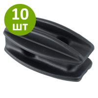 Изолятор орешковый для тросов и стальных проводов, 10 шт.