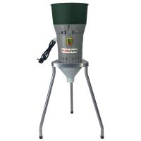 Зернодробилка HobbyFarm EM-25WL на ножках для измельчения зерна электрическая с функцией мельницы / в комплекте 4 сита