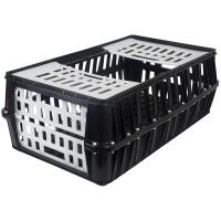 Ящик для транспортировки птицы 85х50х30 см пластик, черный