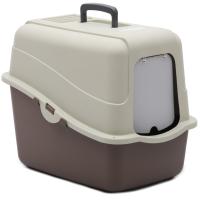 Туалет-домик для кошек Solitude Range 48х38х43 см, коричневый