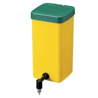 Поилка ниппельная с бачком HobbyFarm 1 л 180 градусов для птиц и кроликов с креплением на клетку