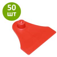 Бирка ушная MSTag Medium "мама" красная, 50 шт.