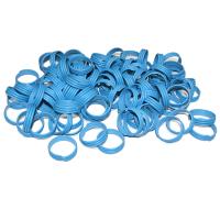 Кольца меточные 28 мм спиральные для птиц, 100 шт.