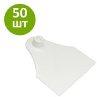 Бирка ушная MSTag Jumbo бел. "мама"