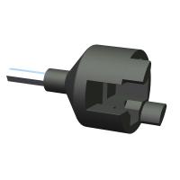 Насадка на дрель для установки кольцевых и ленточных изоляторов