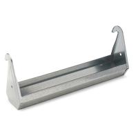 Поилка-кормушка навесная 100 см оцинкованная сталь для кроликов, кур и домашней птицы River