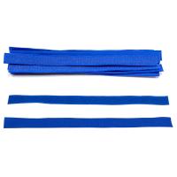 Ножная лента-липучка синяя 37 см 10 шт.