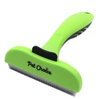 Дешеддер L с прямым лезвием 100 мм и с кнопкой самоочистки для вычесывания шерсти животных