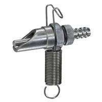 Поилка ниппельная для шиншилл металл с пружиной 1/4 дюйма