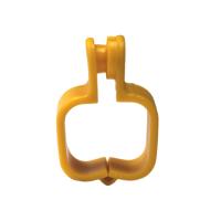 Зажим пластиковый для крепления трубы 22х22 мм