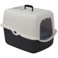 Туалет-домик для кошек Solitude Range 55х44х43 см, серый