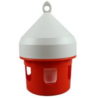 Поилка вакуумная COLOMBI 5 л с окошками для голубей