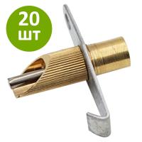 Поилка ниппельная автоматическая с тройником и креплением, для кроликов, 20 шт.