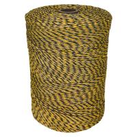 Провод для электропастуха FarmGuard желтый с черным 2,5 мм / 1000 м / 6х0,2 мм SS