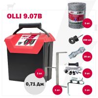 Комплект электропастуха Olli для овец 9В/12В на 500 м