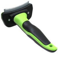 Дешеддер M с дугообразным лезвием 76 мм и с кнопкой самоочистки для вычесывания шерсти животных