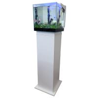 Аквариум с тумбой Newa More NMO 50W Daylight LED 45 л с фильтром, нагревателем и освещением рассвет-закат, белый NEW VERSION