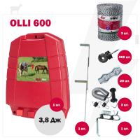 Комплект электропастуха Olli для овец 220В на 1000 м с пружинной калиткой