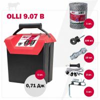 Комплект электропастуха Olli для КРС 12В на 500 м