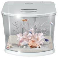 Аквариум Pawgether WF-3 панорамный 3,8 л, настольный с фильтром и светильником