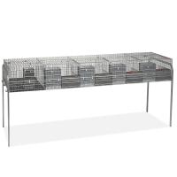 Клетка для кроликов 230 см пятисекционная для размножения 