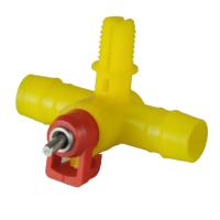 Поилка ниппельная 360˚ на шланг для кур, бройлеров, цыплят, перепелов