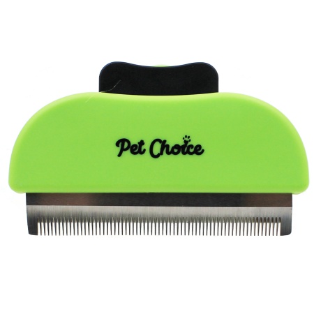 Дешеддер S с прямым лезвием 76 мм и с кнопкой самоочистки для вычесывания шерсти животных