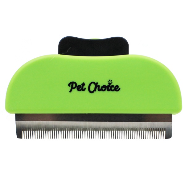 Дешеддер S с прямым лезвием 76 мм и с кнопкой самоочистки для вычесывания шерсти животных