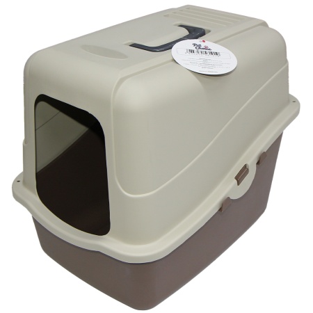 Туалет-домик для кошек Solitude Range 48х38х43 см, коричневый