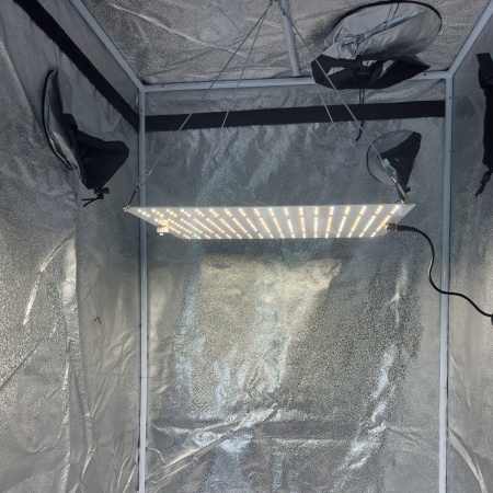 Светодиодная лампа Quantum board 240W HobbyFarm с регулировкой для растений, теплиц, гроубокса, гидропонных систем