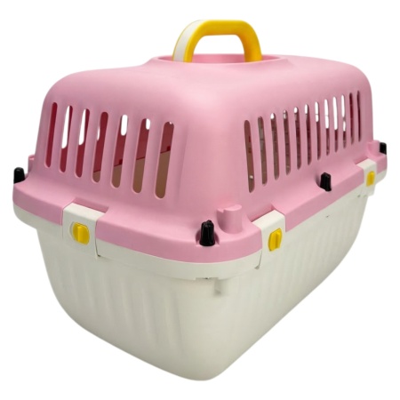 Переноска Transport 52x35x34 см, для кошек и собак Pet Choice авиа стандарт, розовая
