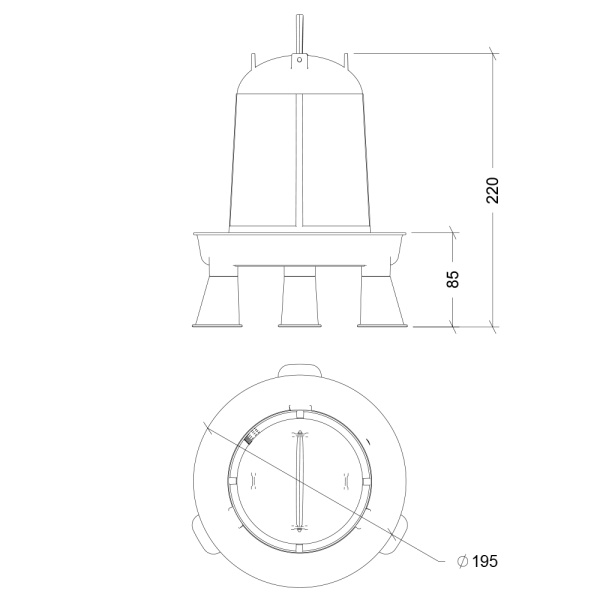 Поилка вакуумная ECO 1,5 л с ручкой на ножках, 2 шт.