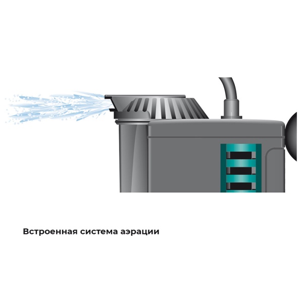 Фильтр погружной для аквариума Newa Micro MCF70 230V с системой аэрации 70 л