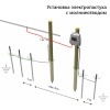 Электропастух OLLI 250 B PLUS от аккумулятора
