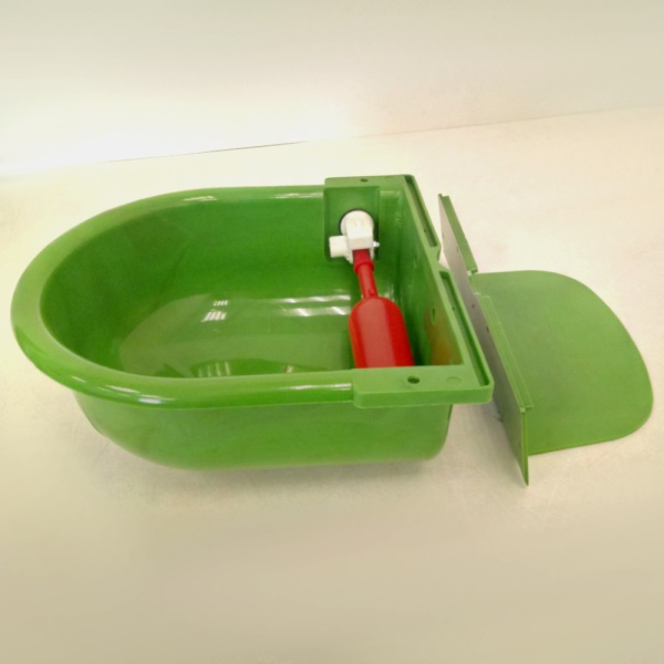 Поилка автоматическая поплавковая с боковым подводом 3 л для КРС, овец, лошадей, собак, пластик