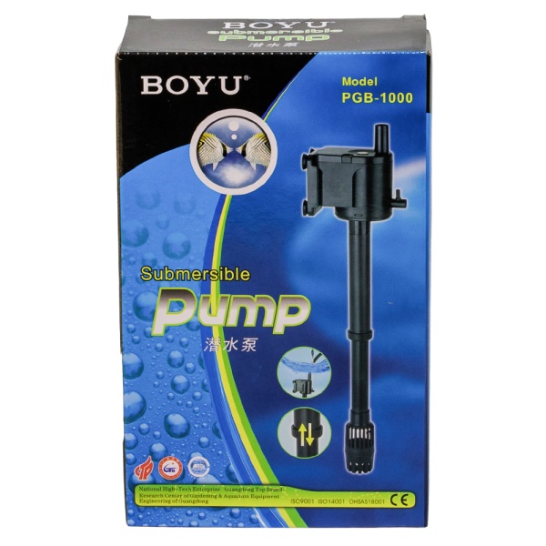 Помпа подъёмная Boyu PGB-1000 15 Вт 960 л/час