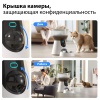 Автокормушка Petwant F17C 4 л  для сухого корма с HD камерой, миска из нержавеющей стали, белая