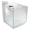 Аквариум с тумбой Newa More reef NMO 30RW Daylight LED, 28 л, с фильтром, скиммером, нагревателем и освещением рассвет-закат, белый NEW VERSION