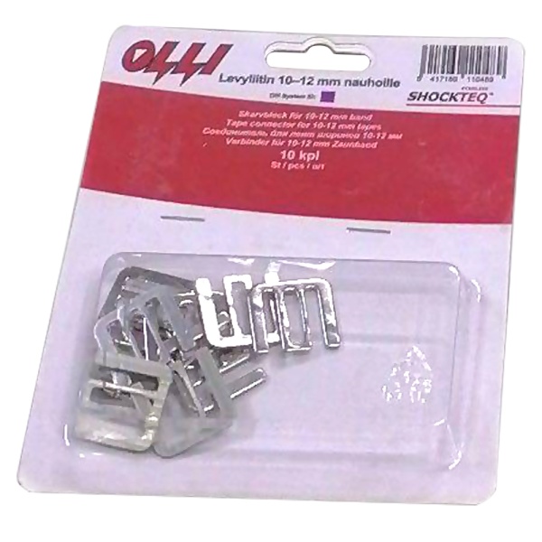 Соединитель для лент шириной 10-12 мм, 10 шт.