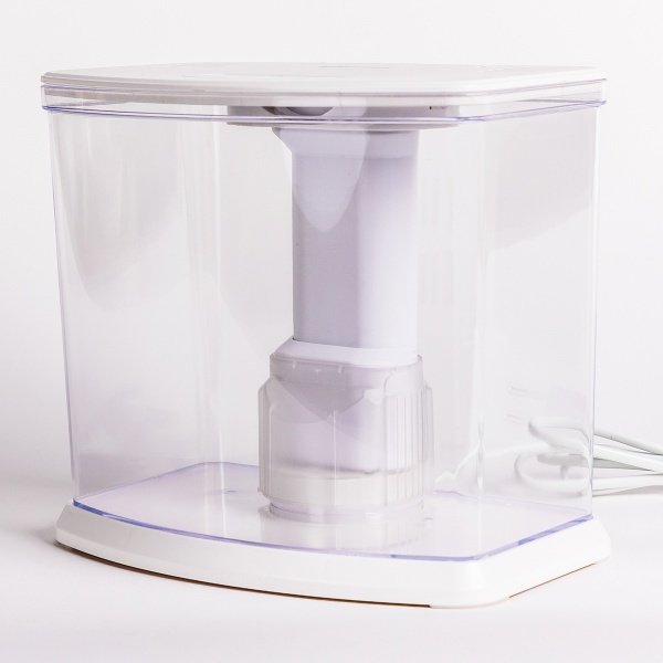 Аквариум Pawgether WF-3 панорамный 3,8 л, настольный с фильтром и светильником