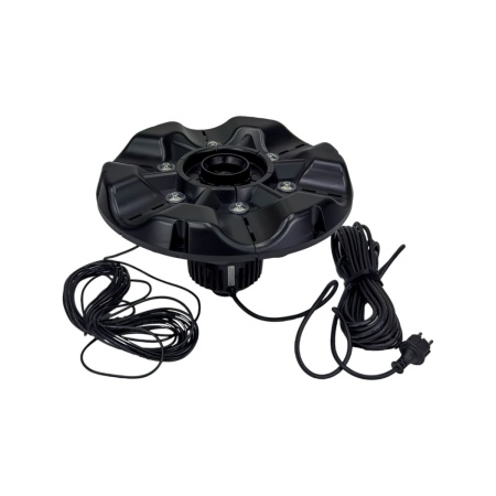 Фонтан-аэратор плавающий Boyu PY-10000LED для пруда, с подсветкой