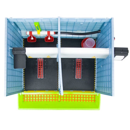 Брудер для цыплят CB40 2 секции, пластиковый