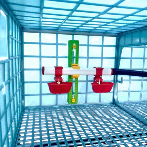 Дополнительный ярус клетки Comfortplast для перепелов без яйцесборника 98x60x59 см, пластиковый